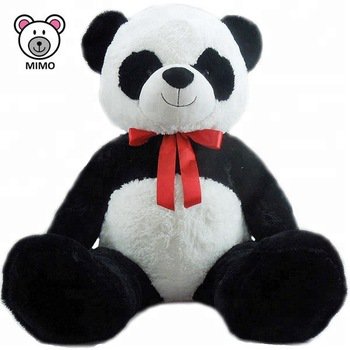 big stuffed panda bear toy