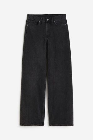 90s Baggy Regular Jeans - Black - Ladies | H&M US