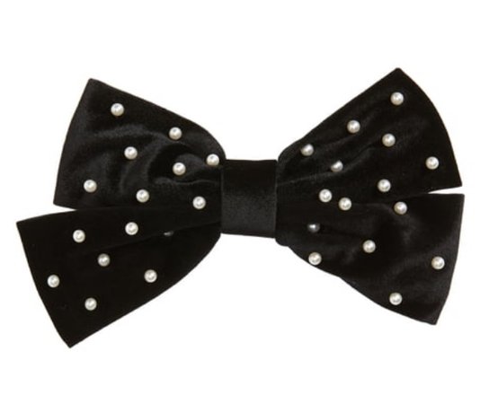 black bow with pearls - @cloud9_offic
