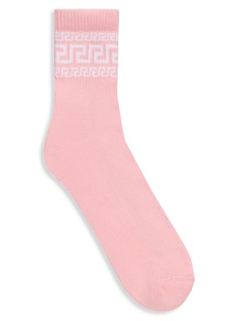 pink Versace socks