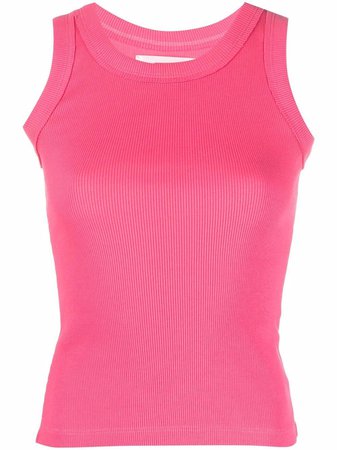 Shop Styland organic cotton-blend tank top with Express Delivery - FARFETCH