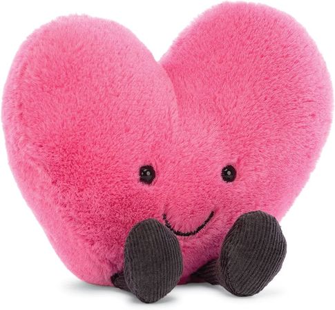 Amazon.com: Jellycat Amuseable Hot Pink Heart Plush : Toys & Games