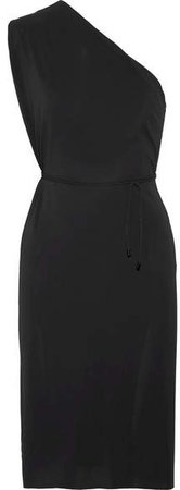 Hedi Convertible Stretch-jersey Mini Dress - Black