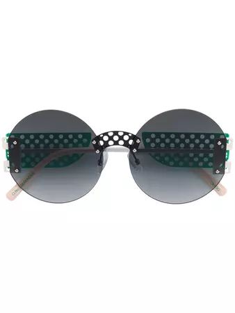 Oxydo Round Tinted Sunglasses - Farfetch