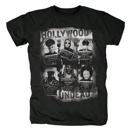 Hollywood Undead Suspect Lineup Graphic Band Tee