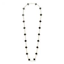black van cleef and arpels necklace - Google Search