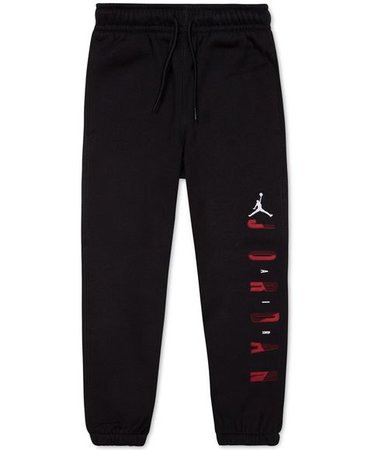 Jordan Boys' Air Jordan Jogger Pants - Kids - Macy's | Cute sweatpants, Track pants mens, Jogger pants