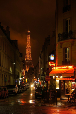 night in Paris