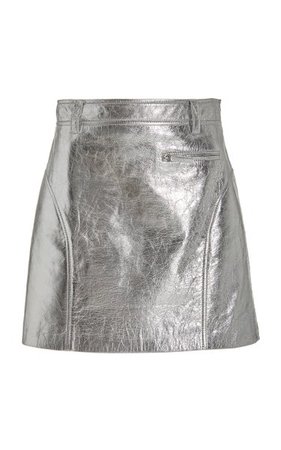 Mitsi Metallic Mini Skirt By Khaite | Moda Operandi