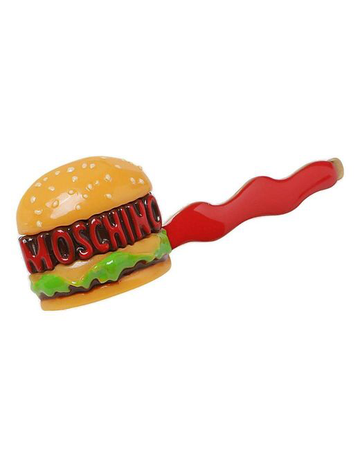 Moschino Burger Hair Clip