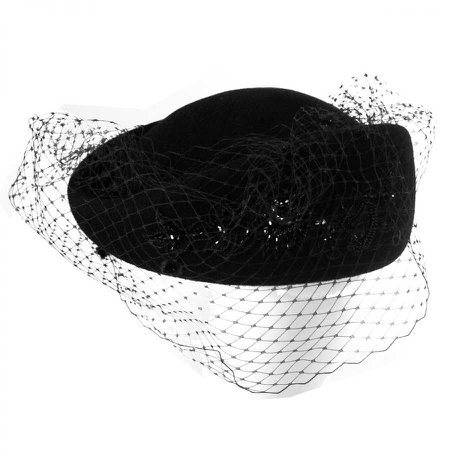 Veiled hat