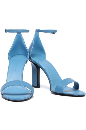 Azure Leather sandals | Sale up to 70% off | THE OUTNET | VICTORIA BECKHAM | THE OUTNET