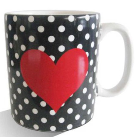 red black coffee cup mug