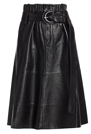 Prouenza Schouler Leather Skirt