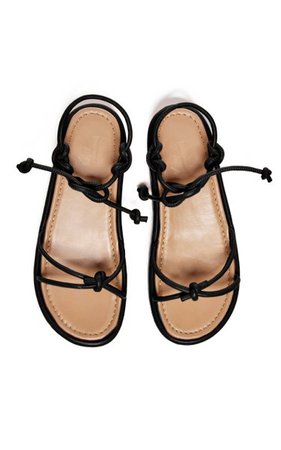 Heather Leather Platform Sandals By Flattered | Moda Operandi