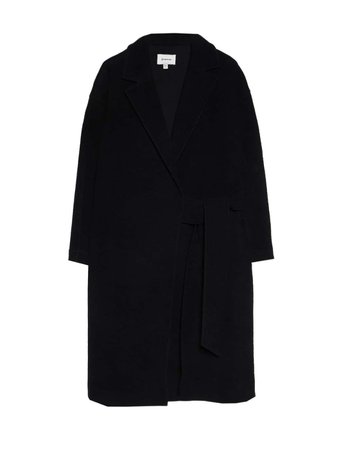 Пальто из шерстяного драпа с поясом, Limited Edition - Пальто и куртки | Stradivarius Россия