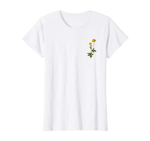 Amazon.com: Womens Cute Stylish Vintage Flower Graphic Tee Garden Nature T-Shirt: Clothing