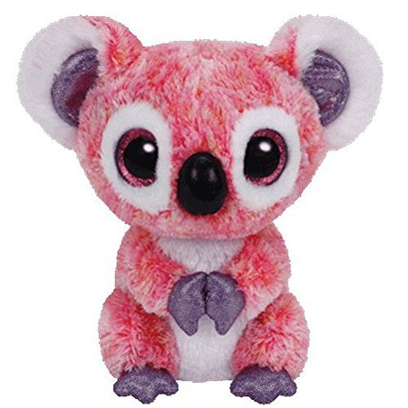 Amazon.com: Ty Inc Beanie Boo Plush Stuffed Animal Kacey - Pink Koala Bear 6": Toys & Games
