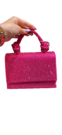 pink Zara purse