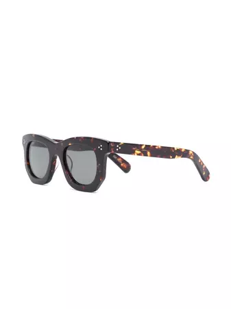 Lesca Ogre geometric-frame Sunglasses - Farfetch