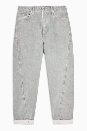 IDOL Mint Twist Seam Mom Tapered Jeans | Topshop