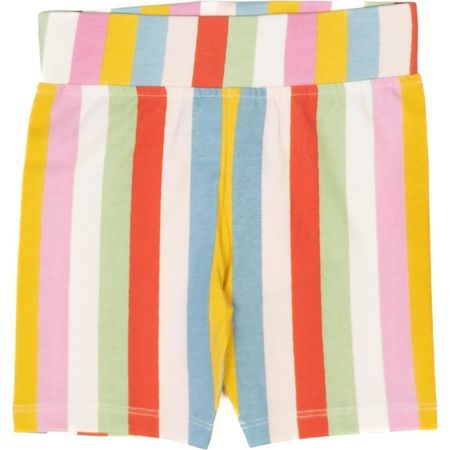 Biker Shorts, Bright Stripe - Bizz x Siss Shorts | Maisonette