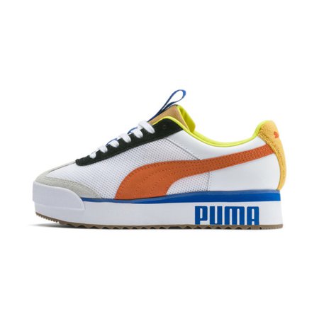 Roma Amor Sport Women's Sneakers | Puma White-Mandarine Red | PUMA Lows | PUMA United States