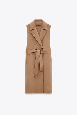 DOUBLE BREASTED WOOL BLEND VEST | ZARA United States