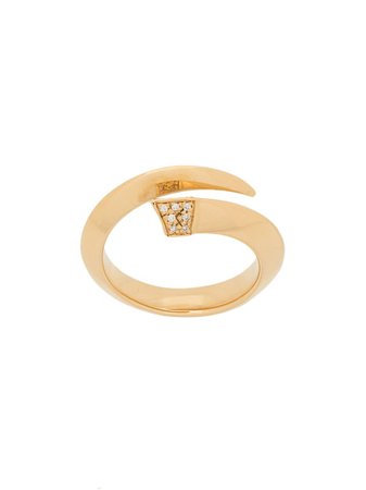 Sabre diamond ring - FARFETCH