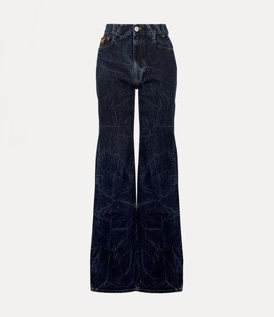 Ray Five Pocket Jeans in Blue for Women | Vivienne Westwood®
