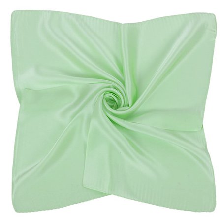 green bandana scarf