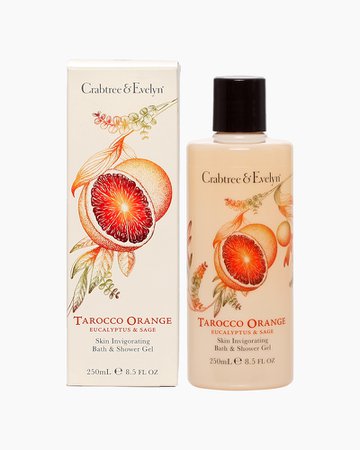 tarocco orange shower gel crabtree + evelyn