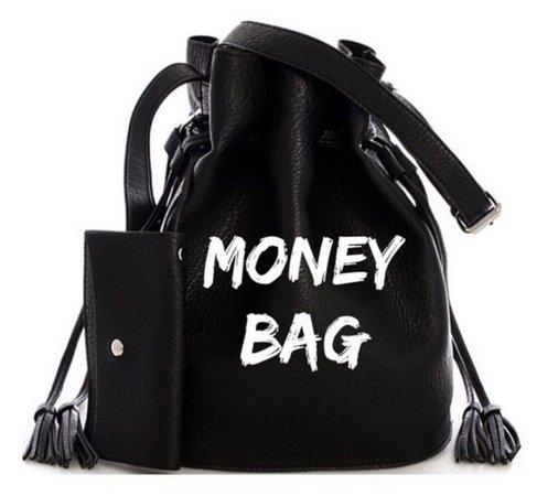money bag bucket bag