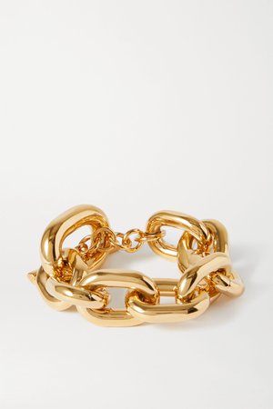Gold XL Link gold-tone bracelet | Paco Rabanne | NET-A-PORTER