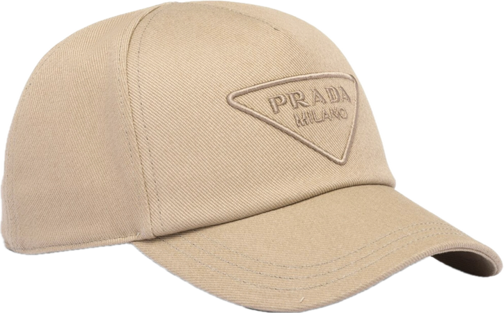 Prada embroidered logo baseball cap
