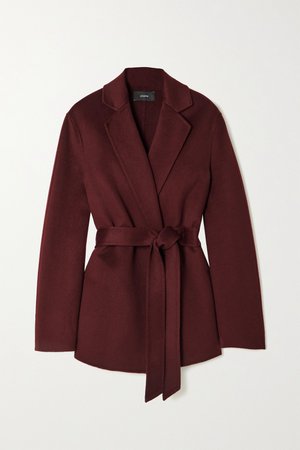 JOSEPH, Cenda belted wool and cashmere-blend coat