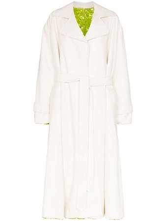 ANOUKI Reversible Sequinned Trench Coat - Farfetch