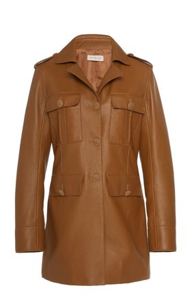 Tory Burch Leather Pepper Jacket