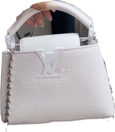LV White purse