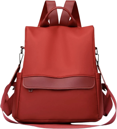 red backpack SHEIN