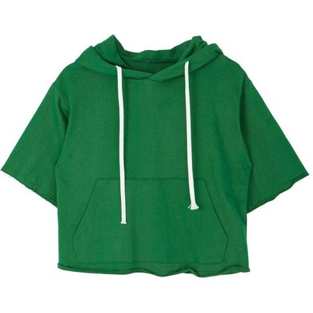 short sleeve hoodie green - Google Search