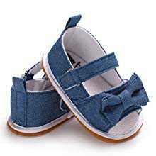 Amazon.com: CoKate Baby Toddler Boy Girls Bow Knot Sandals First Walker Shoes (12-18 Months, khaki): Clothing