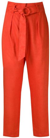 Andrea Marques pleated clochard trousers