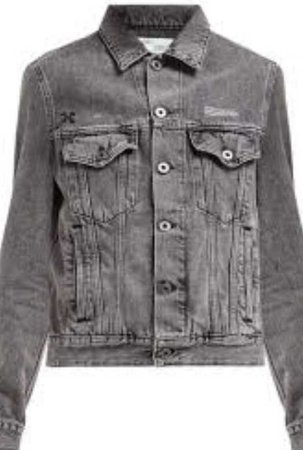 grey jean jacket