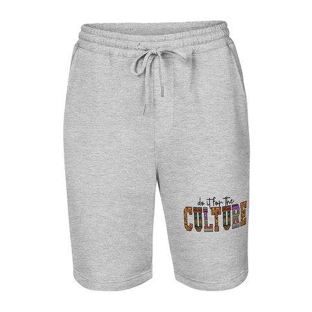 Do It For The Culture fleece shorts | Fame Culture