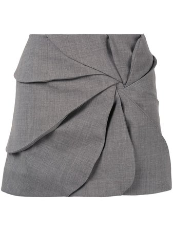 Coperni Ruched Mini Skirt - Farfetch