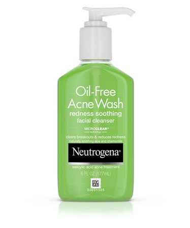 Oil-Free Acne Face Wash Redness Soothing Facial Cleanser | Neutrogena®
