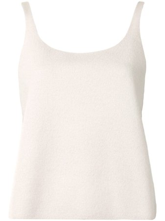 Tibi knitted camisole white F120BO6304 - Farfetch