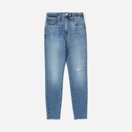Women’s Authentic Stretch High-Rise Skinny | Everlane blue