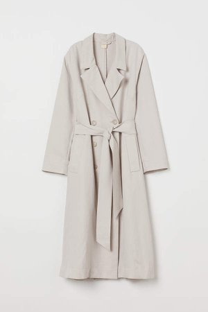 A-line Trenchcoat - Brown